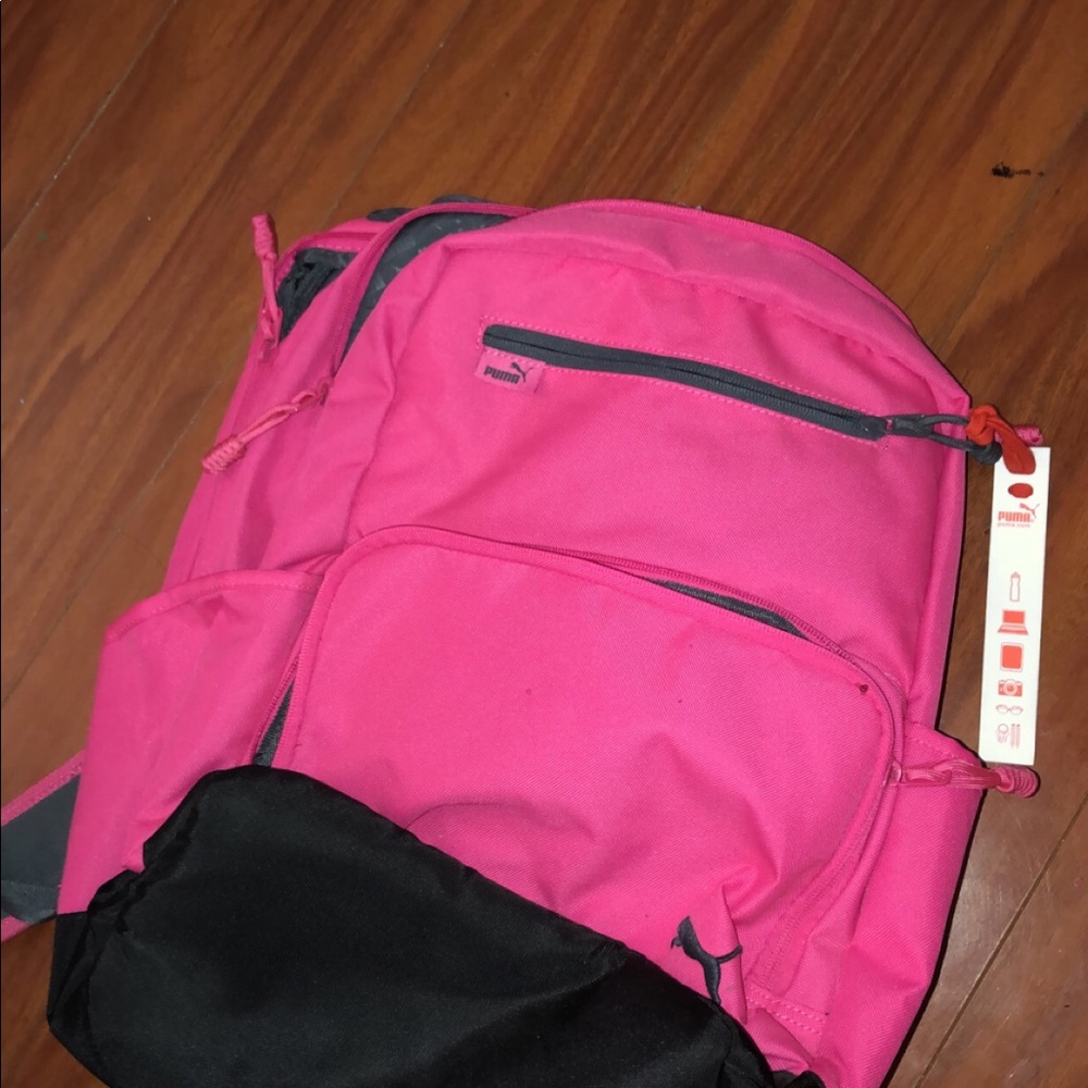 pink puma backpack